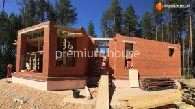 Кирпичные стены 1ого этажа, Энколово 12 - 9