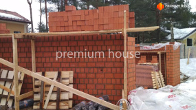 Кладка цокольного этажа. Дом под Всеволожском - 6