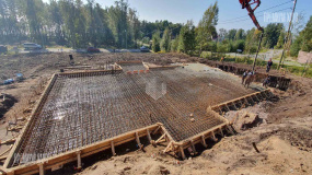 Заливка фундамента - 1