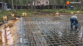 Армирование фундаментной плиты. - 4