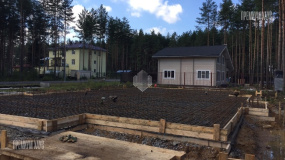 Армирование фундаментной плиты. - 3