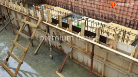 Армирование и заливка стен бассейна - 12