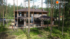 Строительство коттеджа в Стиле Райт