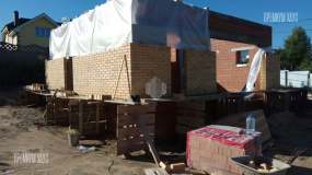 Облицовка фасада Разметелево 2 - 3