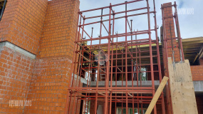 Возведение несущих стен - 16