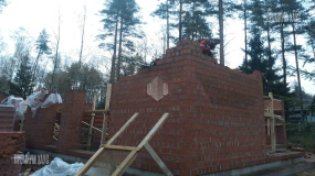 Стены первого этажа - 14