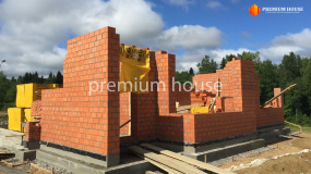 Стены 1ого этажа, Киссолово - 4