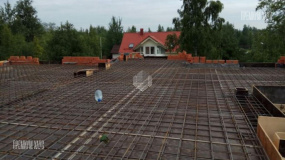 Перекрытие второго этажа. Пос. им. Морозова - 2