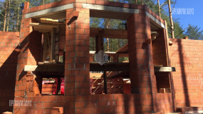 Кирпичные стены 1ого этажа, Энколово 12 - 7