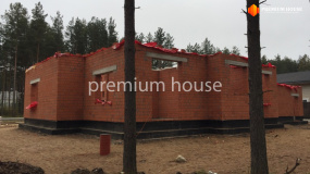 Кладка стен из кирпича 1 этажа - 2