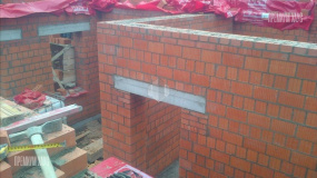 Кладка стен 2-го этажа - 6