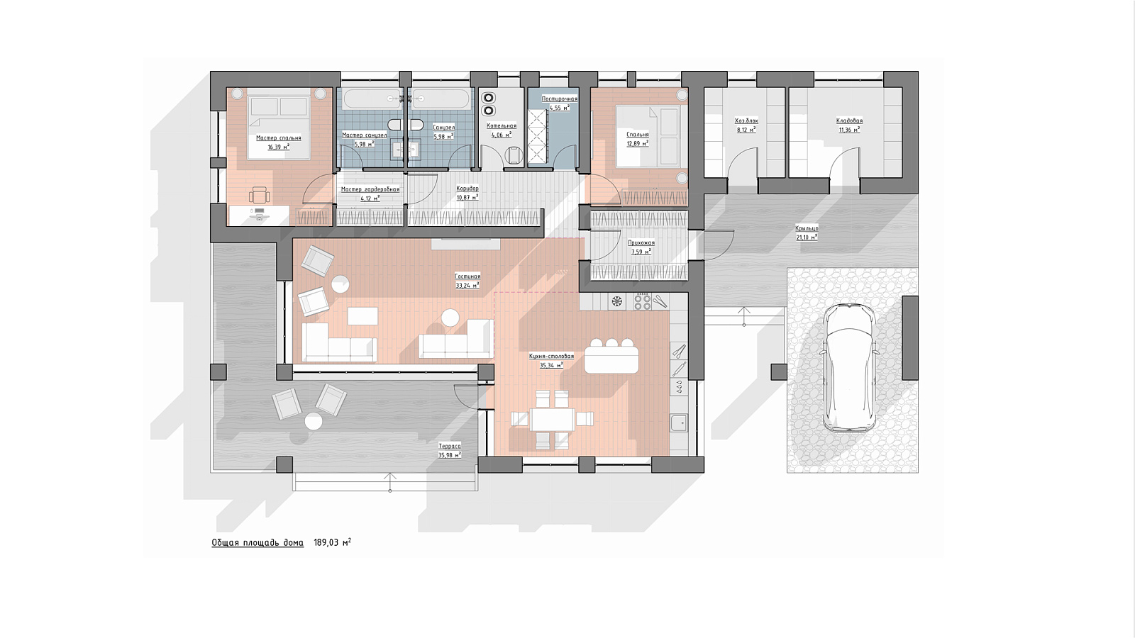 Планировка 1 этаж