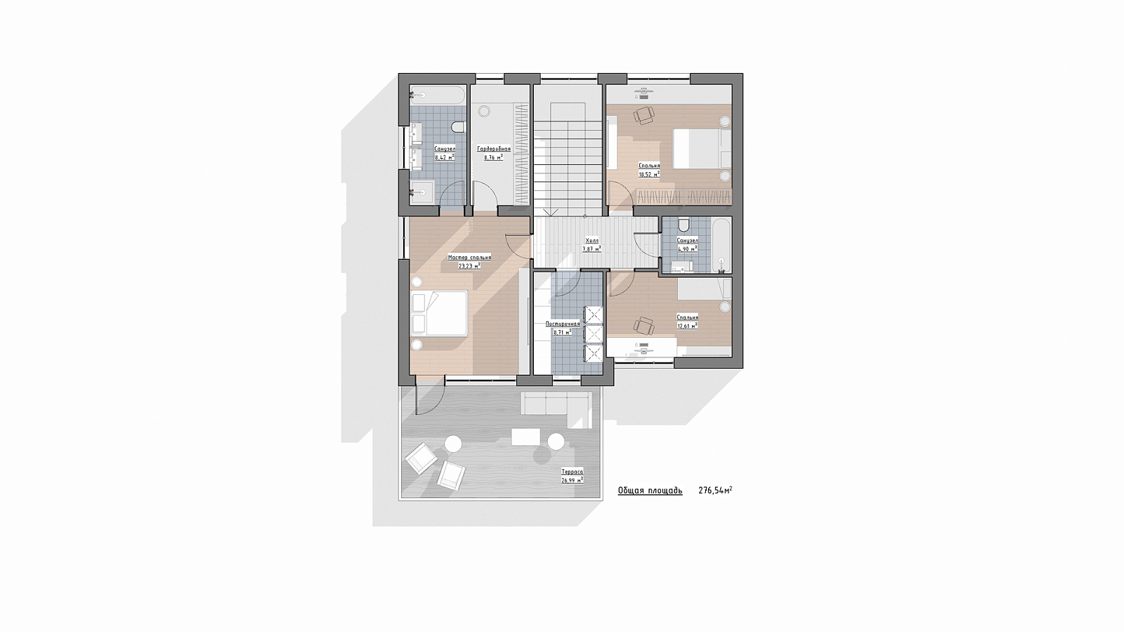 Планировка 2 этаж