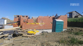 Стены 1ого этажа, Ропша 2 - 22