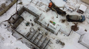 Армирование стен цокольного этажа - 7