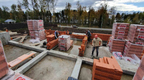 Кладка первый этаж - 9