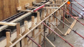 Армирование и заливка стен бассейна - 13