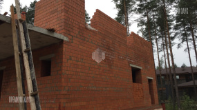 Кирпичная кладка 2ого  этажа, Энколово 12 - 2