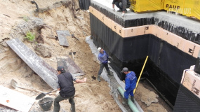 Сестрорецк, Прифундаментный дренаж - 10