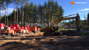 Кладка стен из кирпича 1 этажа - 12