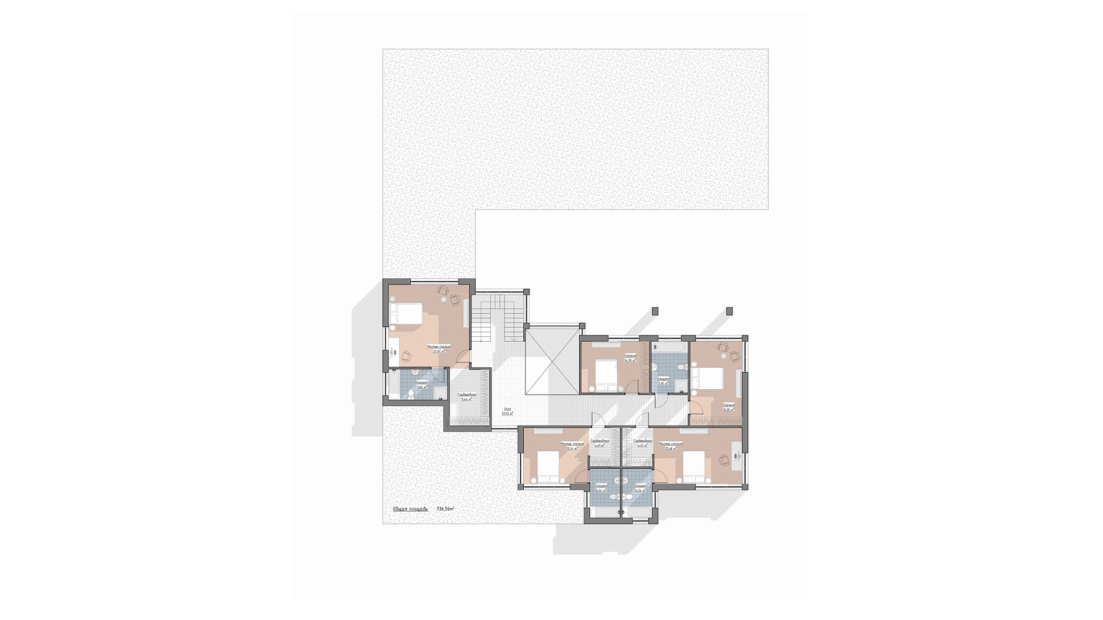 Планировка 2 этаж