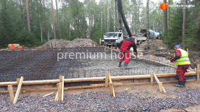 Фундаментная плита с ростверком - 11