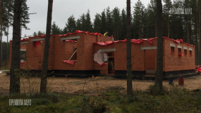 Кладка стен из кирпича 1 этажа - 1