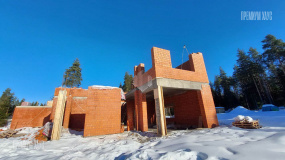 Возведение несущих стен - 8