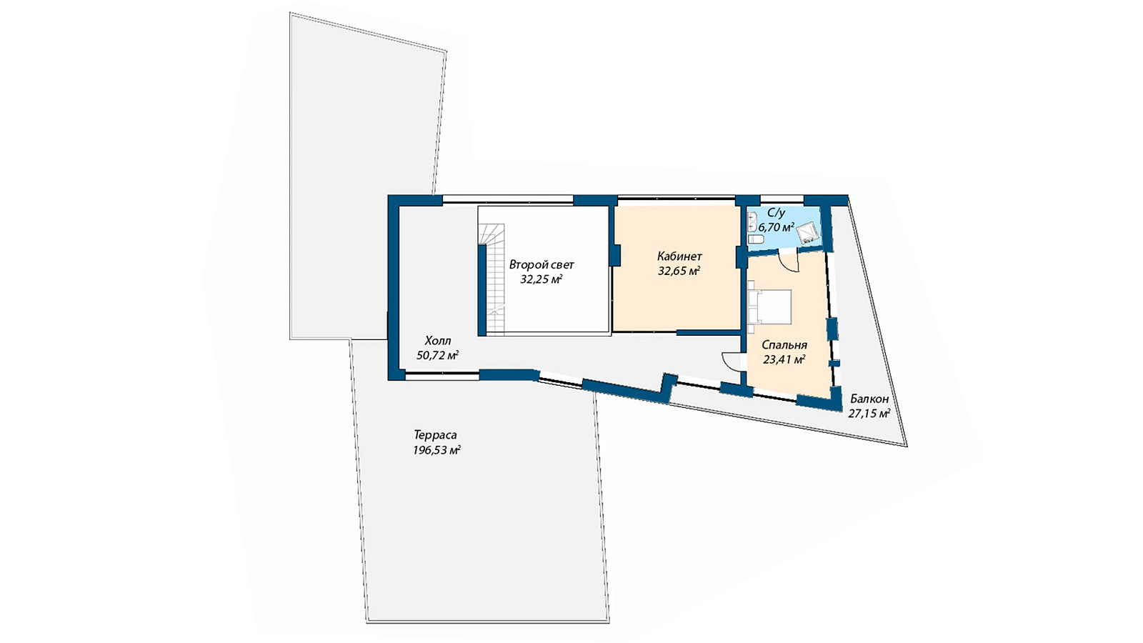 Планировка 2 этаж