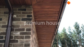 Подшивка свесов из лиственницы - 2