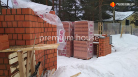 Кладка цокольного этажа. Дом под Всеволожском - 4