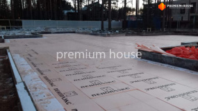 Фундаментная плита. Дом Райт - 3