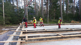 Фундаментная плита с ростверком - 6