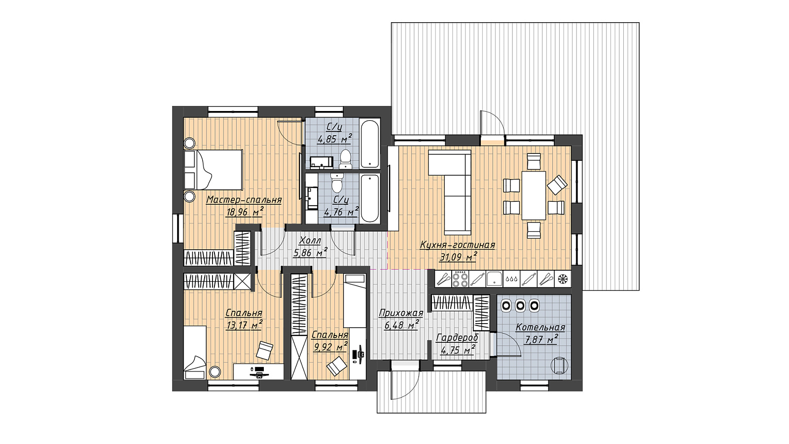 Планировка 6 вариант