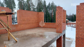 Возведение несущих стен - 14