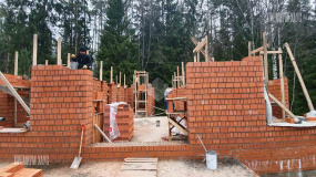 Кладка первый этаж - 8