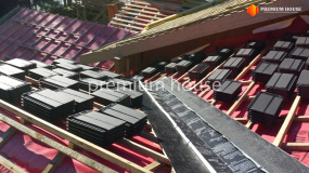 Кровля из натуральной черепицы, Солнечное - 9