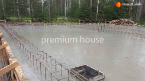 Фундаментная плита с ростверком - 12