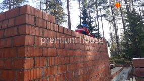 Стены первого этажа - 12