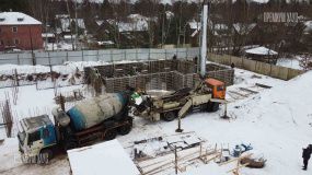 Армирование стен цокольного этажа - 8