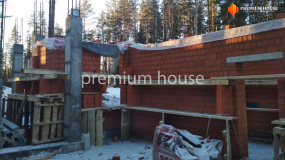 Стены и колонны 1-го этажа. Репино Парк - 8