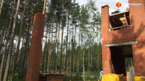 Кирпичная кладка охта-парк - 9