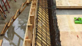 Армирование и заливка стен бассейна - 10