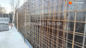 Армирование стен цокольного этажа - 3