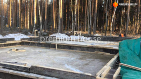 Фундамент дома. Охта с баней - 6