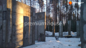 Стены и колонны 1-го этажа. Репино Парк - 9