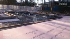 Фундаментная плита. Дом Райт - 4