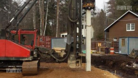 Свайное поле. Забивка свай. - 5