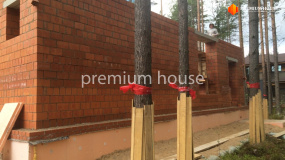 Кирпичные стены 1ого этажа, Энколово 12 - 11