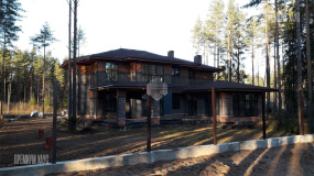 Строительство коттеджа в Стиле Райт